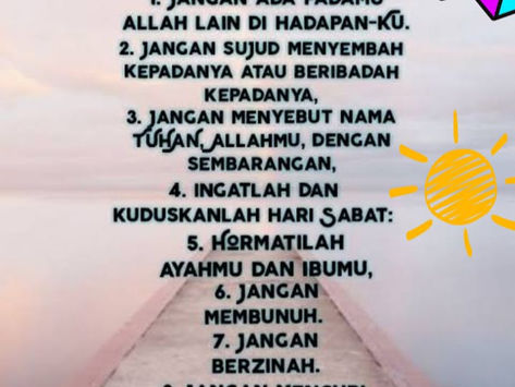 Literasi Alkitab Sabtu 21 Agustus 2021