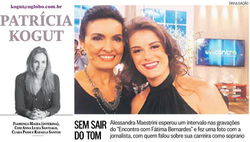 O Globo - coluna Patricia Kogut