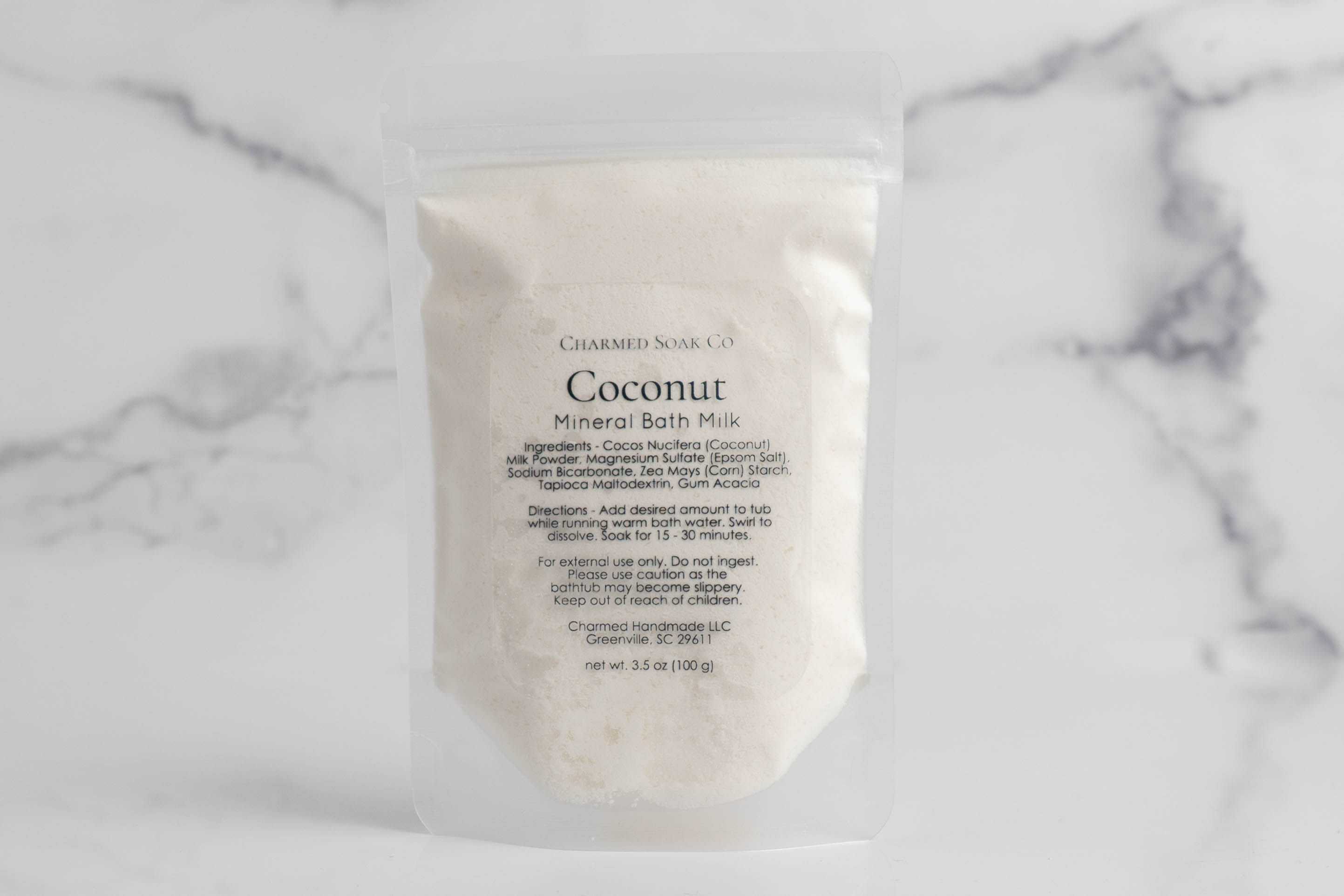 Coconut Milk Bath Soak Pouch