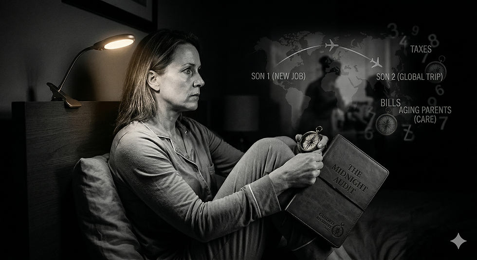 When she hits a rough patch of sleep or a midnight spike of anxiety, she isn't "falling off"; she’s finally "feeling through." #Neuroscience #GuidedRecovery #SelfRegulation #MidnightAudit