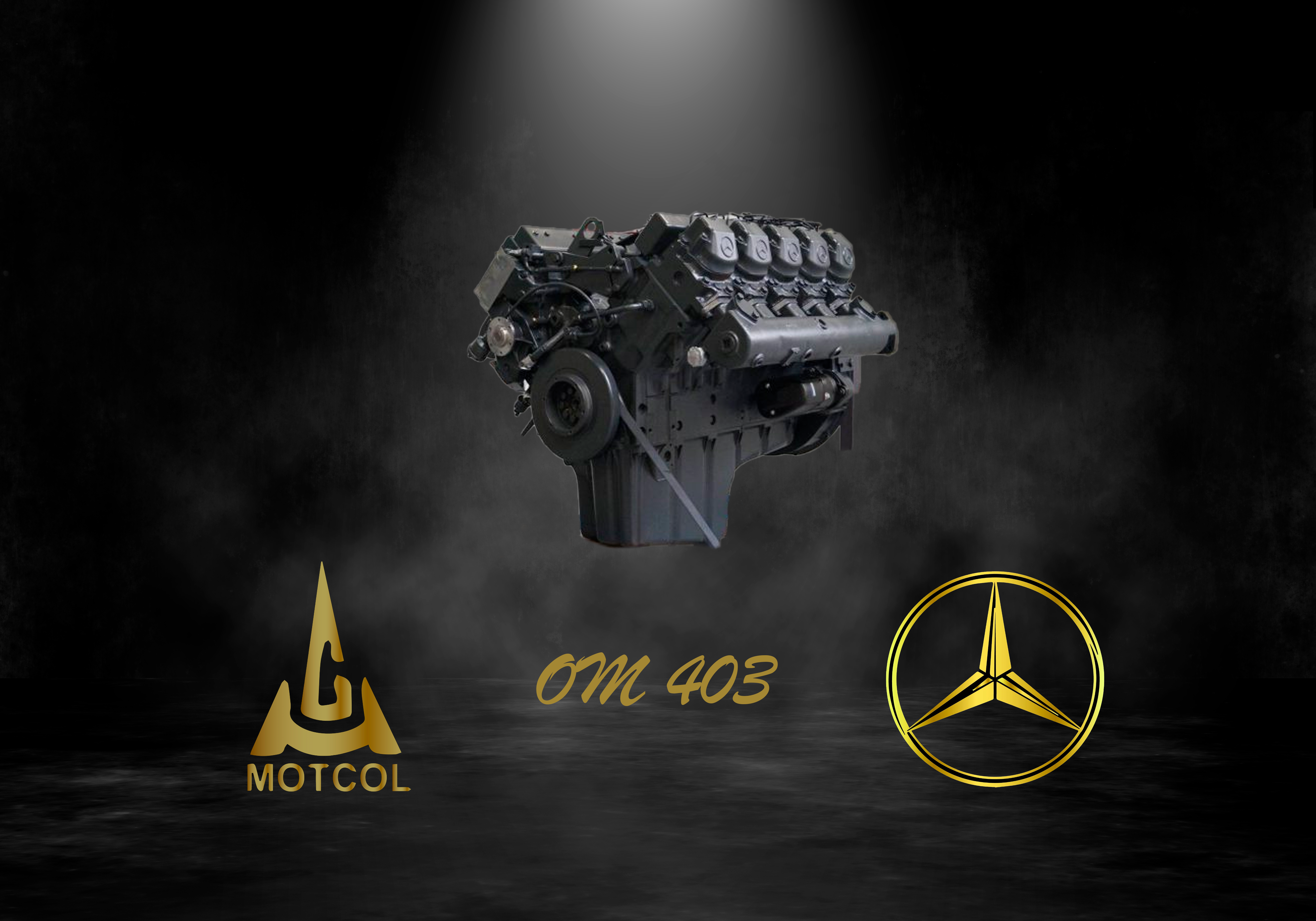 MOTOR DIESEL MERCEDES BENZ OM403