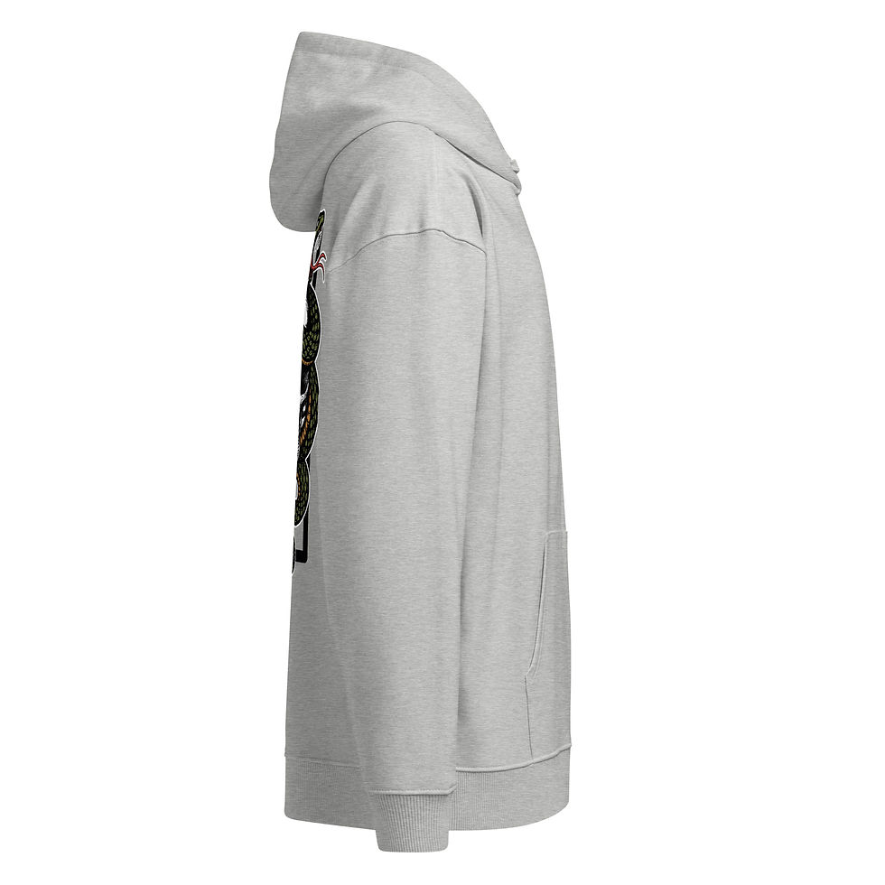 Thumbnail: Grave Standard Unisex organic relaxed hoodie