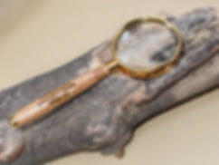 General John Reynolds, USA, Oak Witness Tree Magnifying Glass