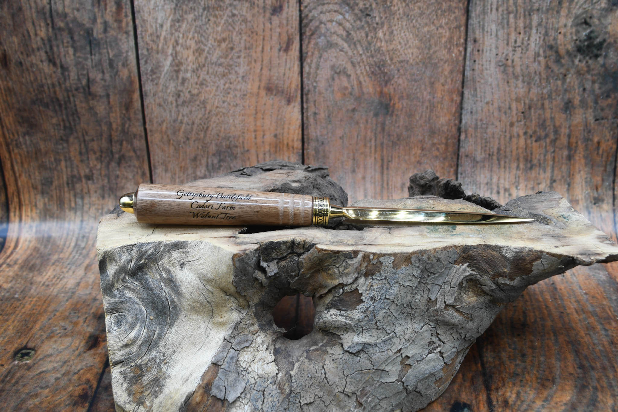 Codori Farm Walnut Battlefield Tree Executive Letter Opener
