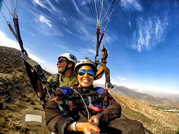 Colina en Parapente
