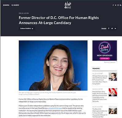 Former Director of D.C. Office For Human Rights Announces At-Large Candidacy