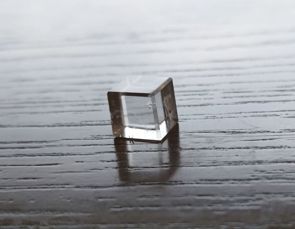 サムネイル： 【あと1点】ヒマラヤ水晶プラトニックソリッド幾何学7ピースセット+水晶座布団