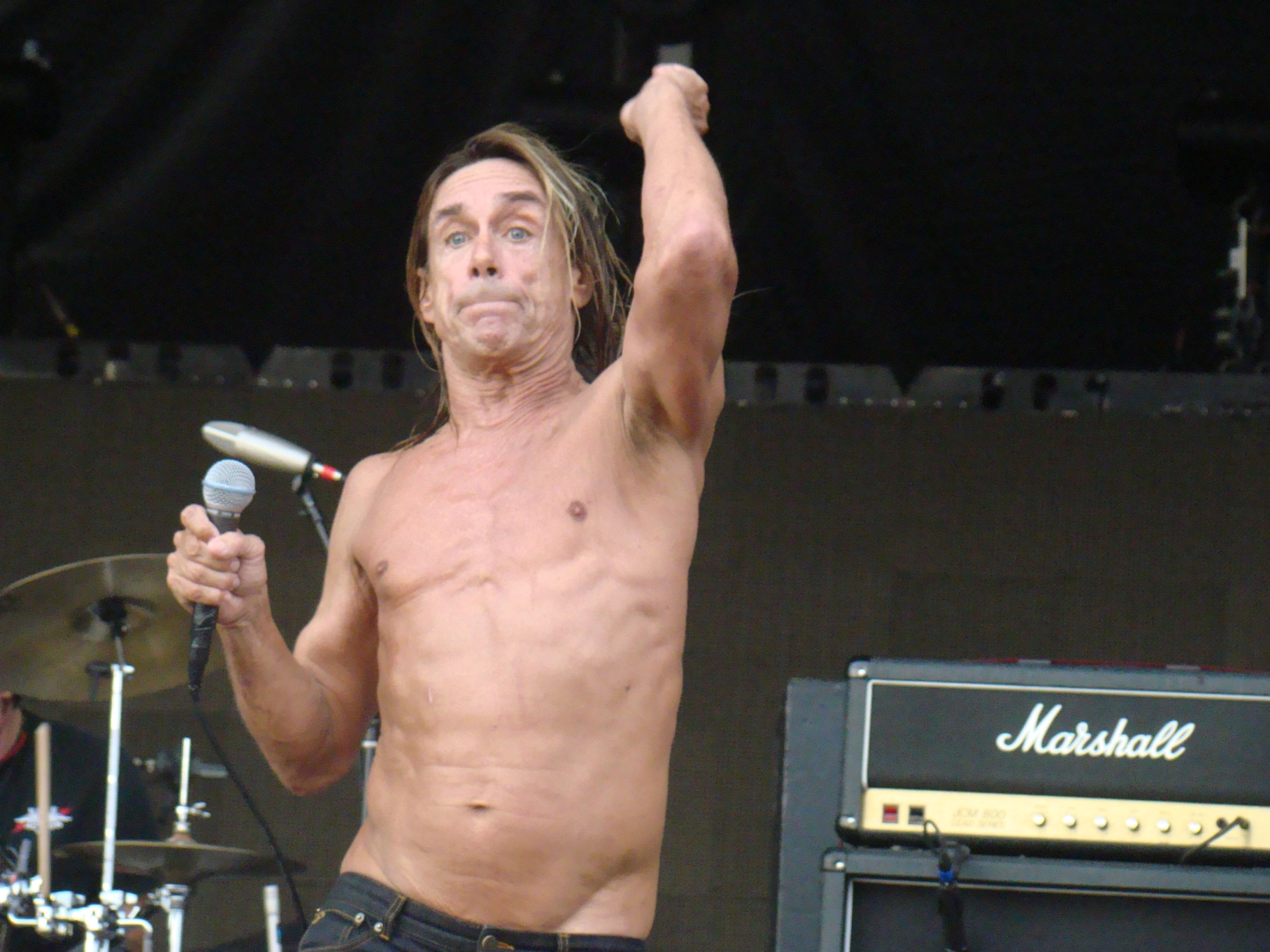 Iggy Pop, August 10, 2008, Baltimore, MD, Pimlico Racetrack, P9