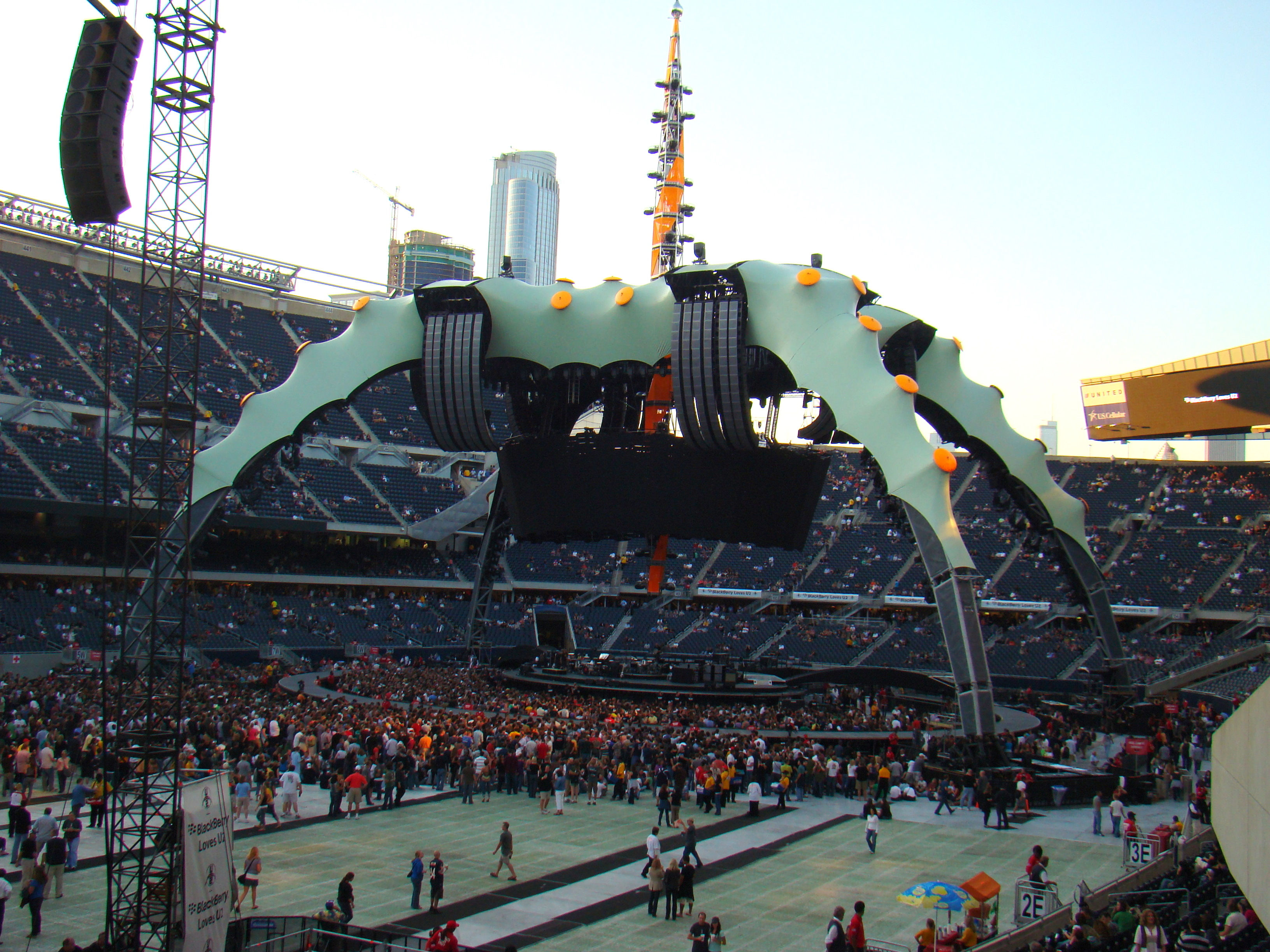 U2, September 13, 2009, Chicago, IL, Soldier Field, T5S8P8