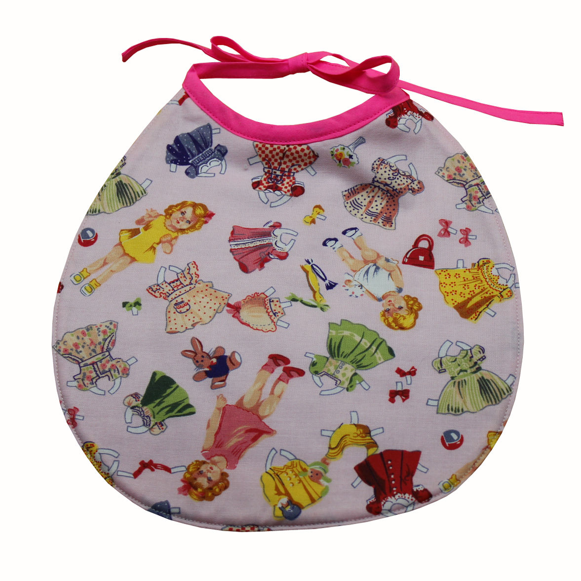 Bavoir Poupées rétro