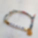 Miniature : Bracelet perles lettres Liberty à personnaliser