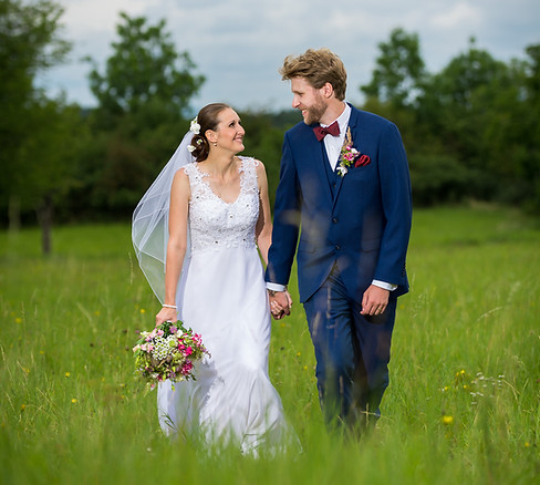 svatební fotografie - romantika