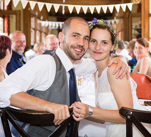 svatební fotografie - hostina