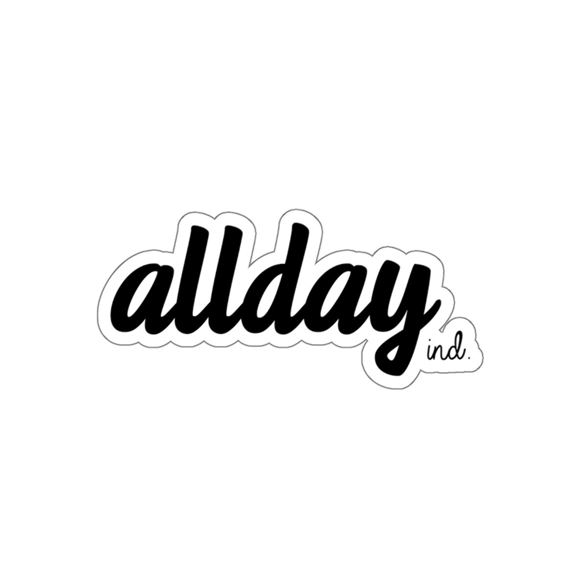 Allday Logo Die-Cut Stickers 
