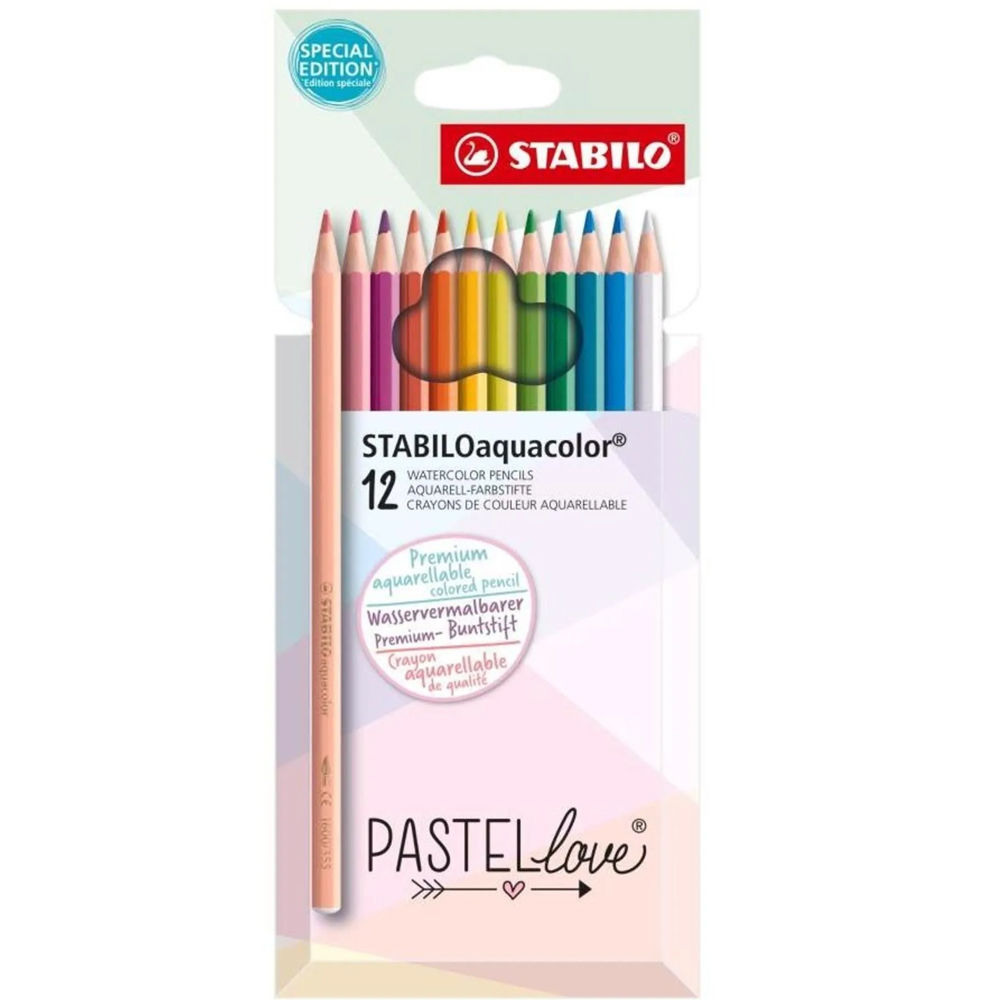 Stabilo Aquacolor Pastellove 1612/7