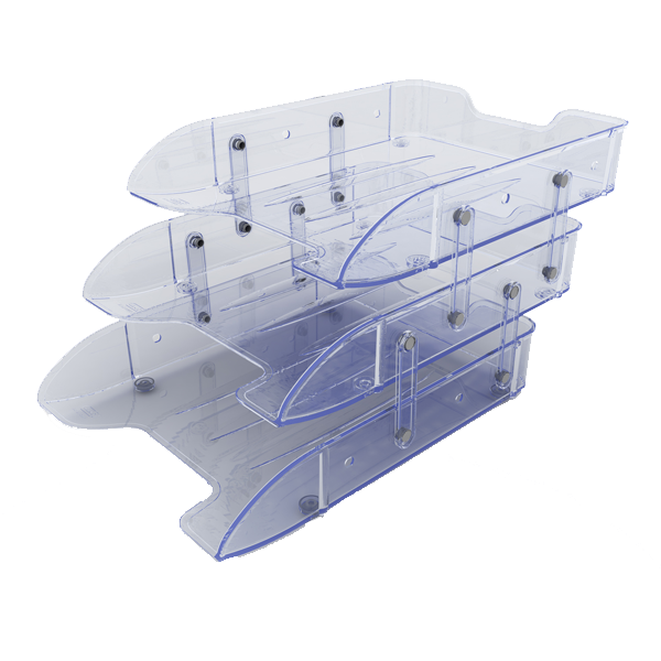 Mas Evrak Rafı Plastik Hareketli Şeffaf 1803