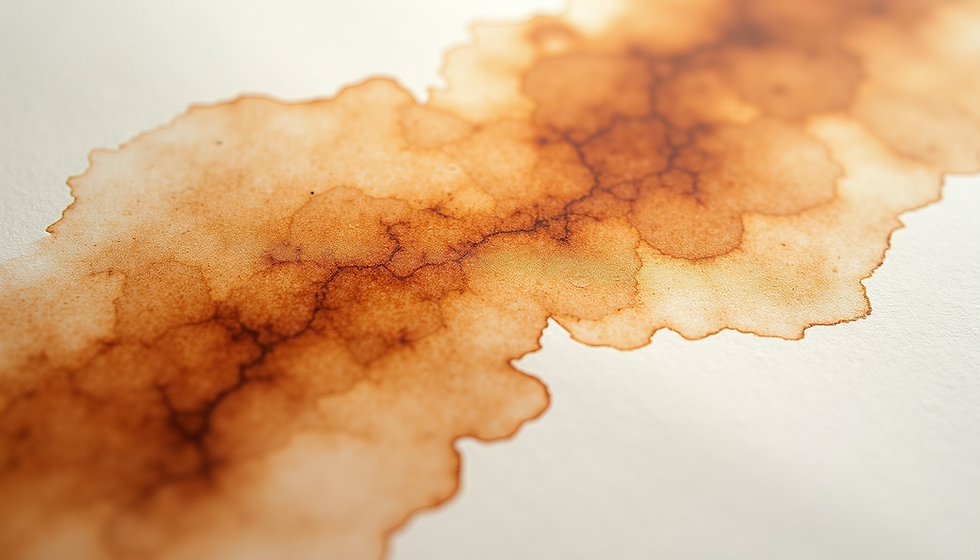 Exploring Natural Pigments in Art: Creative Effects with Coffee, Tea, and Fruit Juices