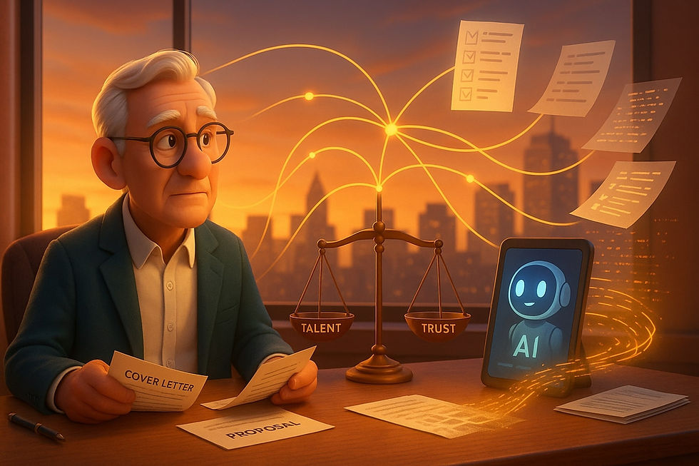 Talk is Cheap: How Generative AI is Silently Rewriting the Rules of Talent and Trust