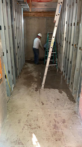 townhouse renovation framing