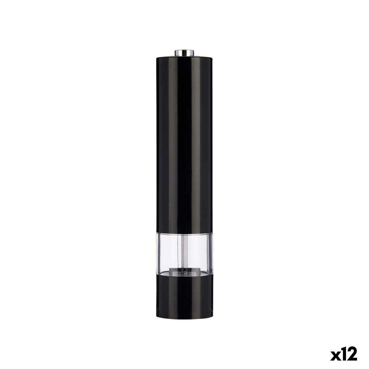 Electric Grinder Black Transparent Plastic