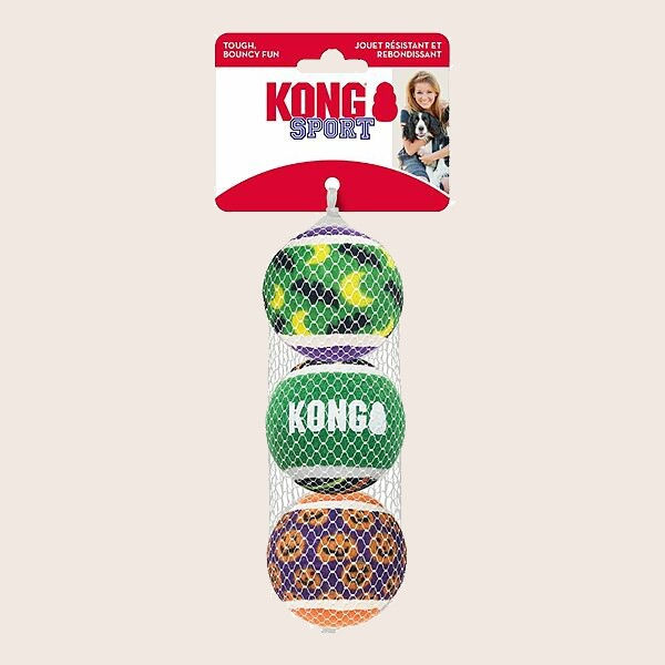 Kong Halloween Medium Sport Ball 3 pk