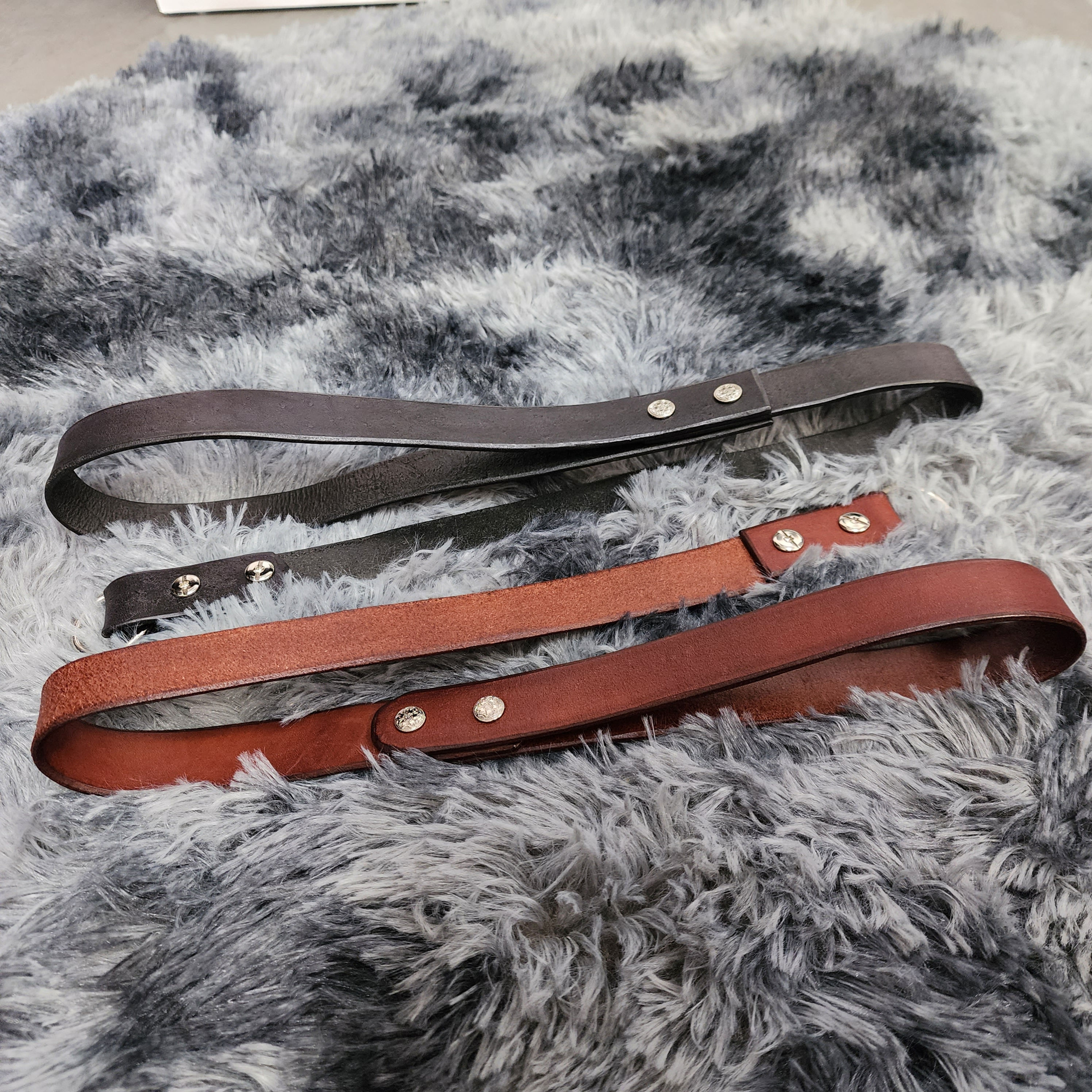 Genuine Leather Traffic Control Leash