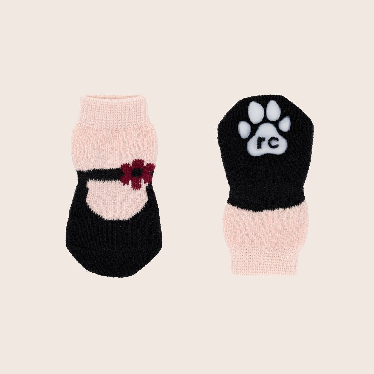 RC Pets Mary Jane Fun PAWks Pet Socks 4pk
