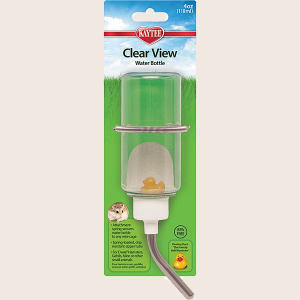 Kaytee Super Pet Clear Water Bottle 4 OZ