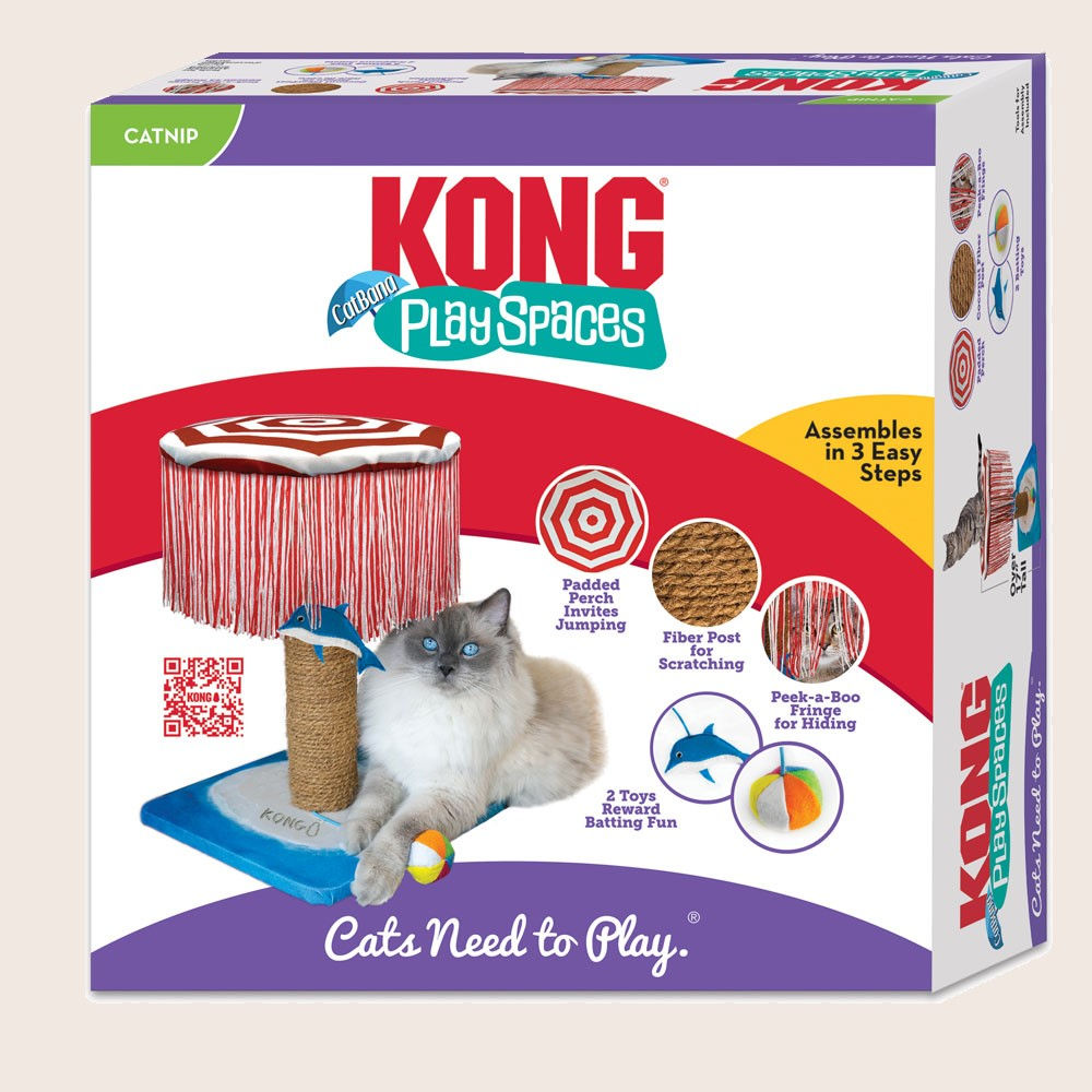 Kong Play Spaces Cat-bana Scratcher | Cat