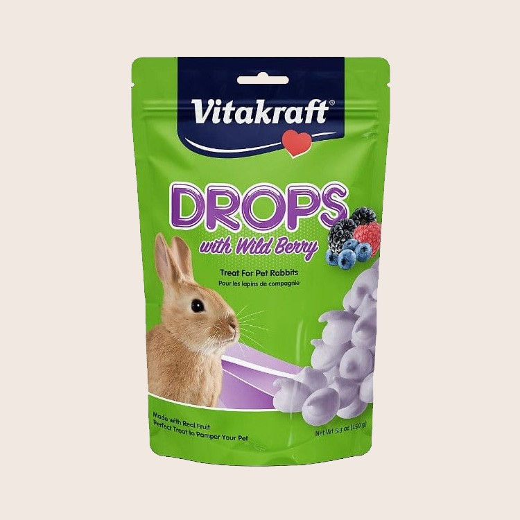 Vitakraft Wildberry Rabbit Drops | Sm Animal