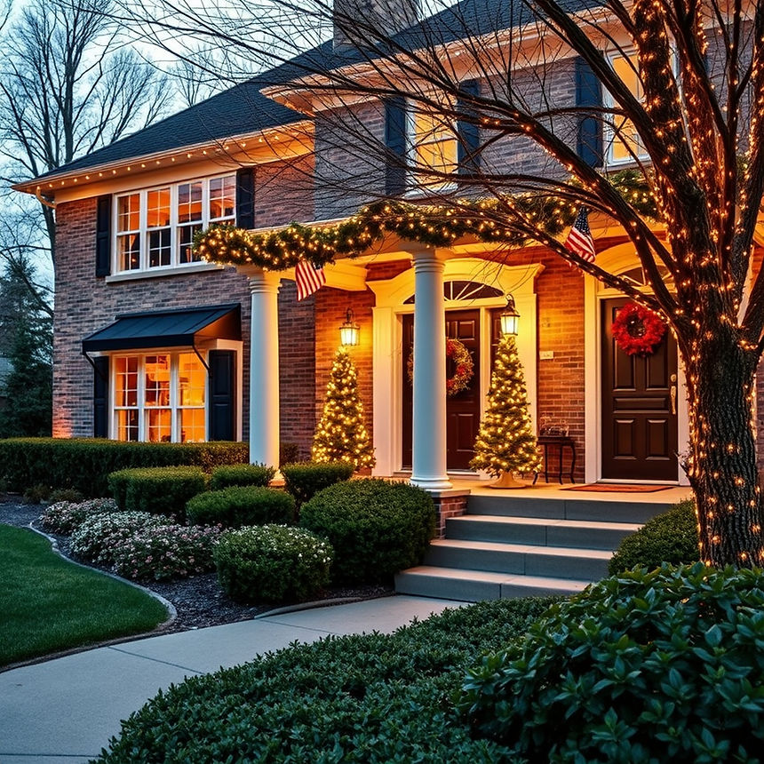 upscale home with professionally installed christmas lights.jpg