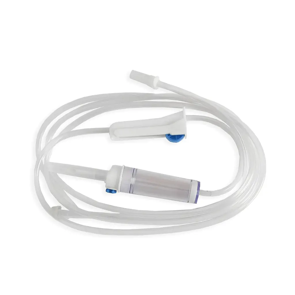 Equipo para Soro Macrogotas Injetor Lateral Embalagem c/100 Unidades - Medix