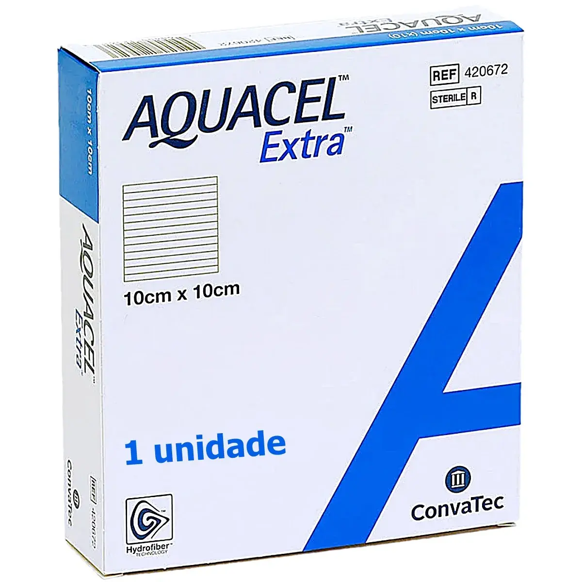 Curativo Aquacel Extra 10cm X 10cm Unidade - Convatec