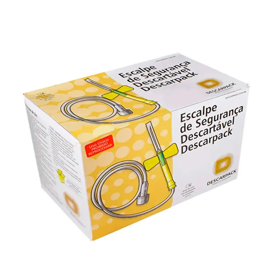 Miniatura: Scalp Descartável 19g Caixa c/100 Unidades - Descarpack