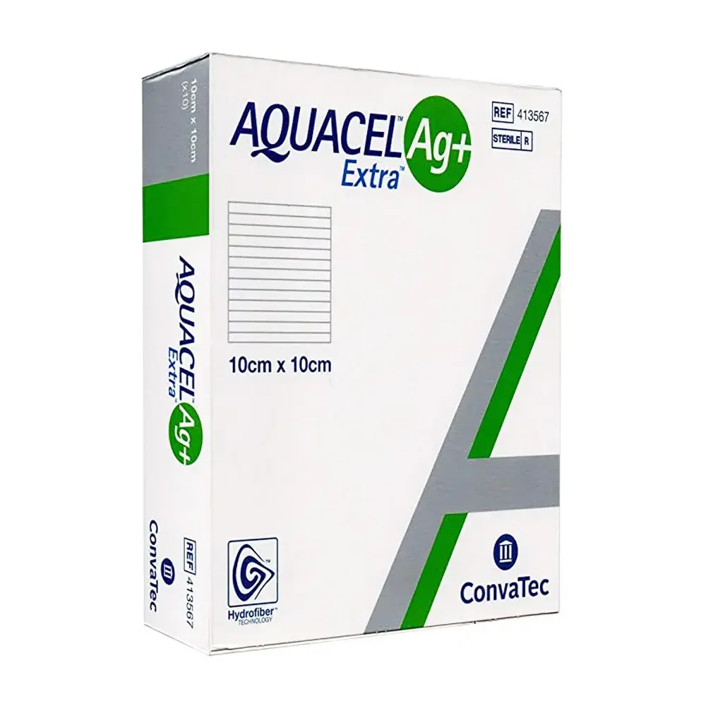 Curativo Aquacel Ag+ Extra 10x10cm - Convatec