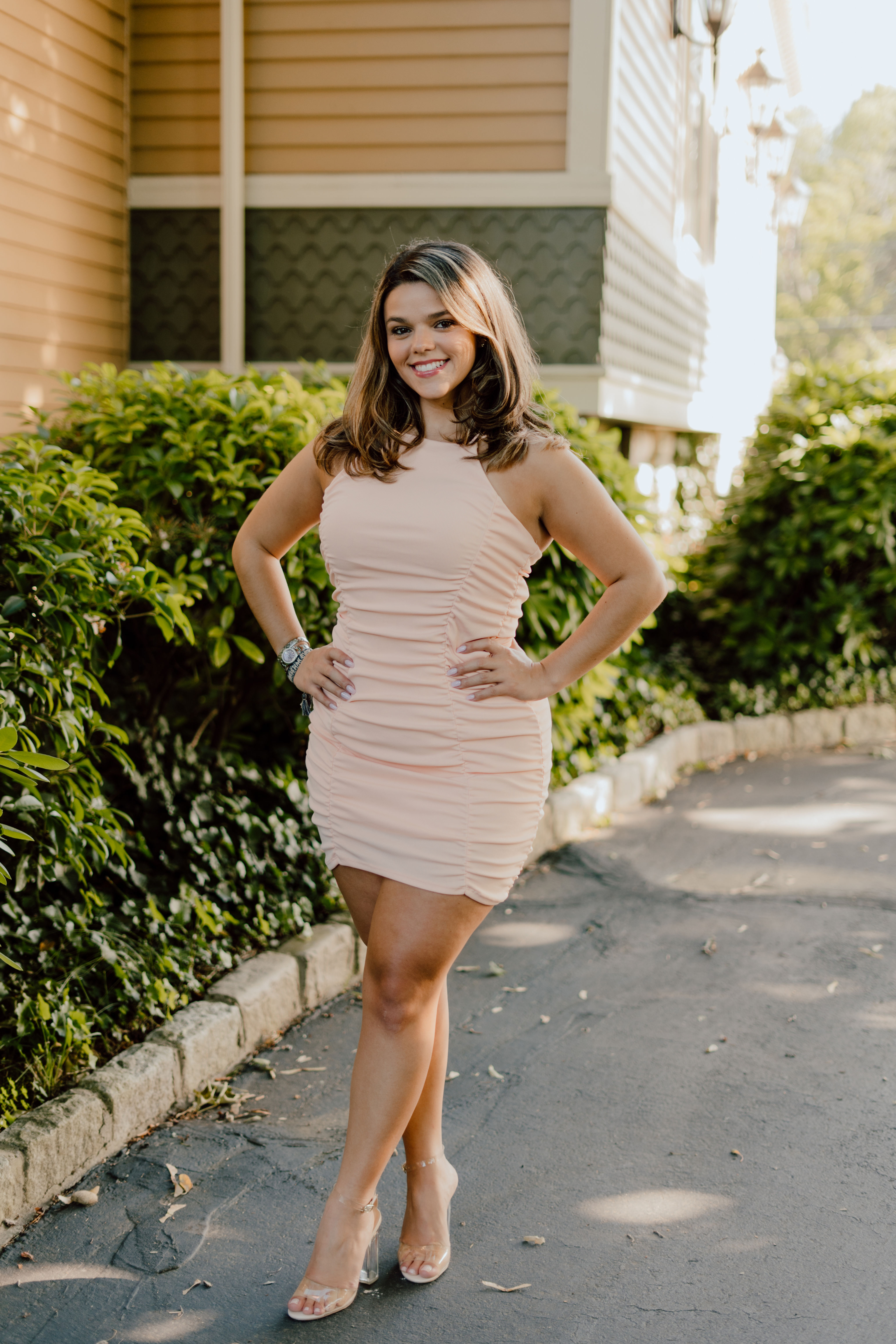 Peaches  and Cream Dress