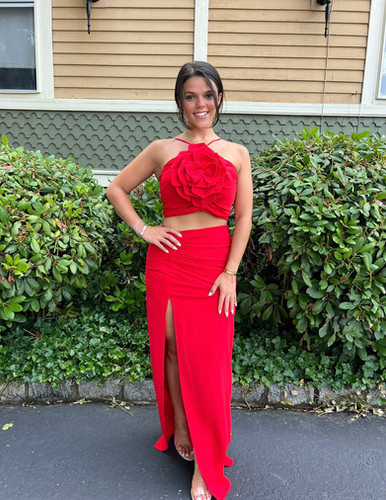 wedding guest chiffon dresses Ever-Pretty Elegant Pleated Chiffon Midi Semi Semi Formal Dress with Ruffled Sleeves Occasion Dress