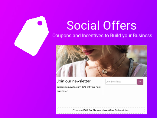 Social Offers banner
