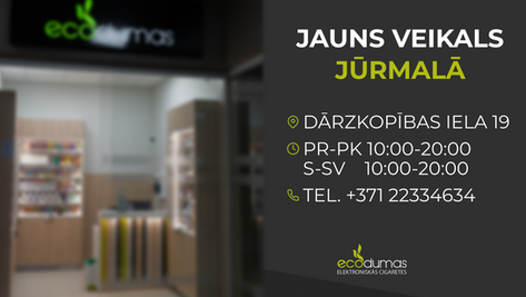 Jauns veikals Jūrmala
