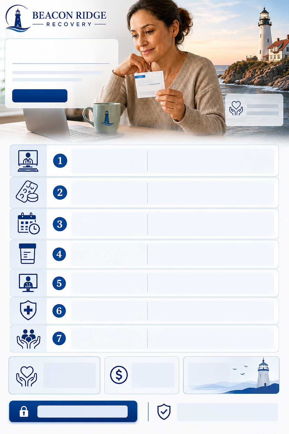 Patient using online Suboxone treatment via Beacon Ridge Recovery.