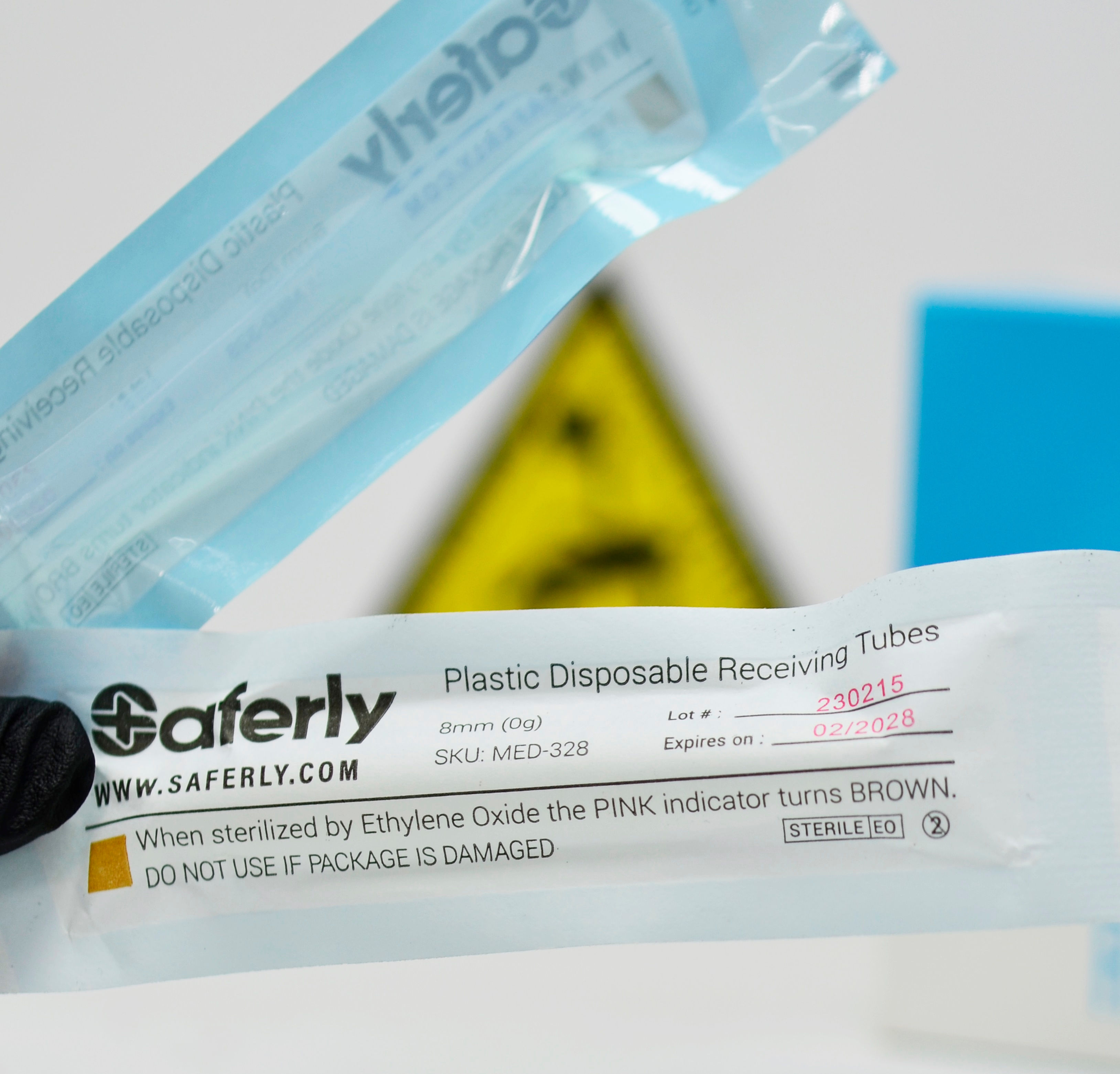 Tubos recibidores - Desechables