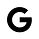 Google Logo black