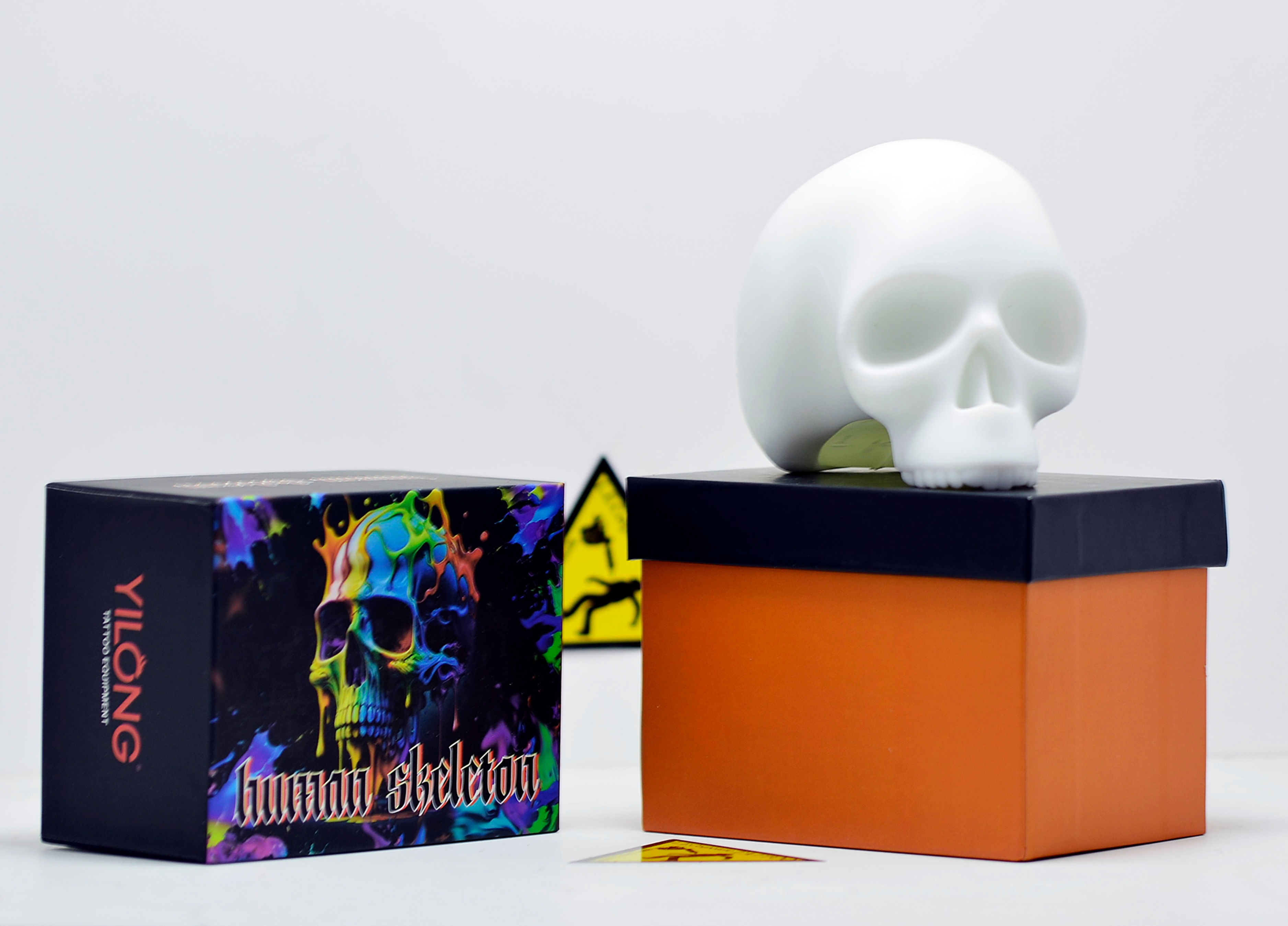 Craneo de silicona - 3D piel sintética 