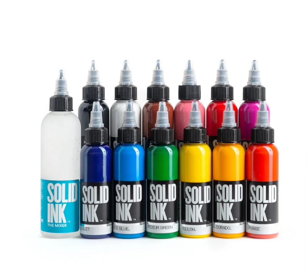 Miniatura: Set Solid Ink / 12 colores de 1 onza