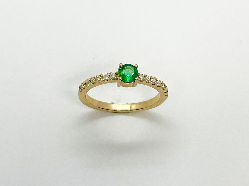 Miniatura: Anillo Esmeralda
