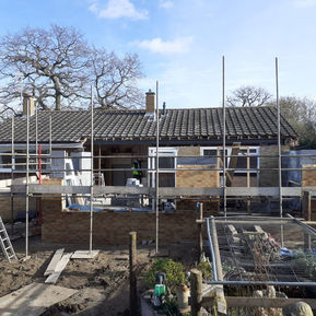 Building work on a home