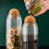 Thumbnail: Glass Storage Jars with Airtight Wooden Lids Modern Pantry Containers for Coffee