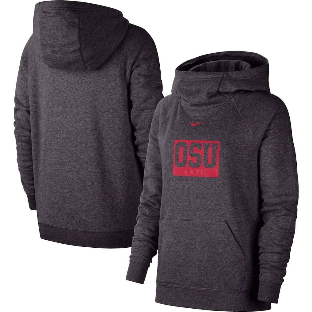Men's Black Oregon State Beavers Alternate Performance Pullover Hoodie