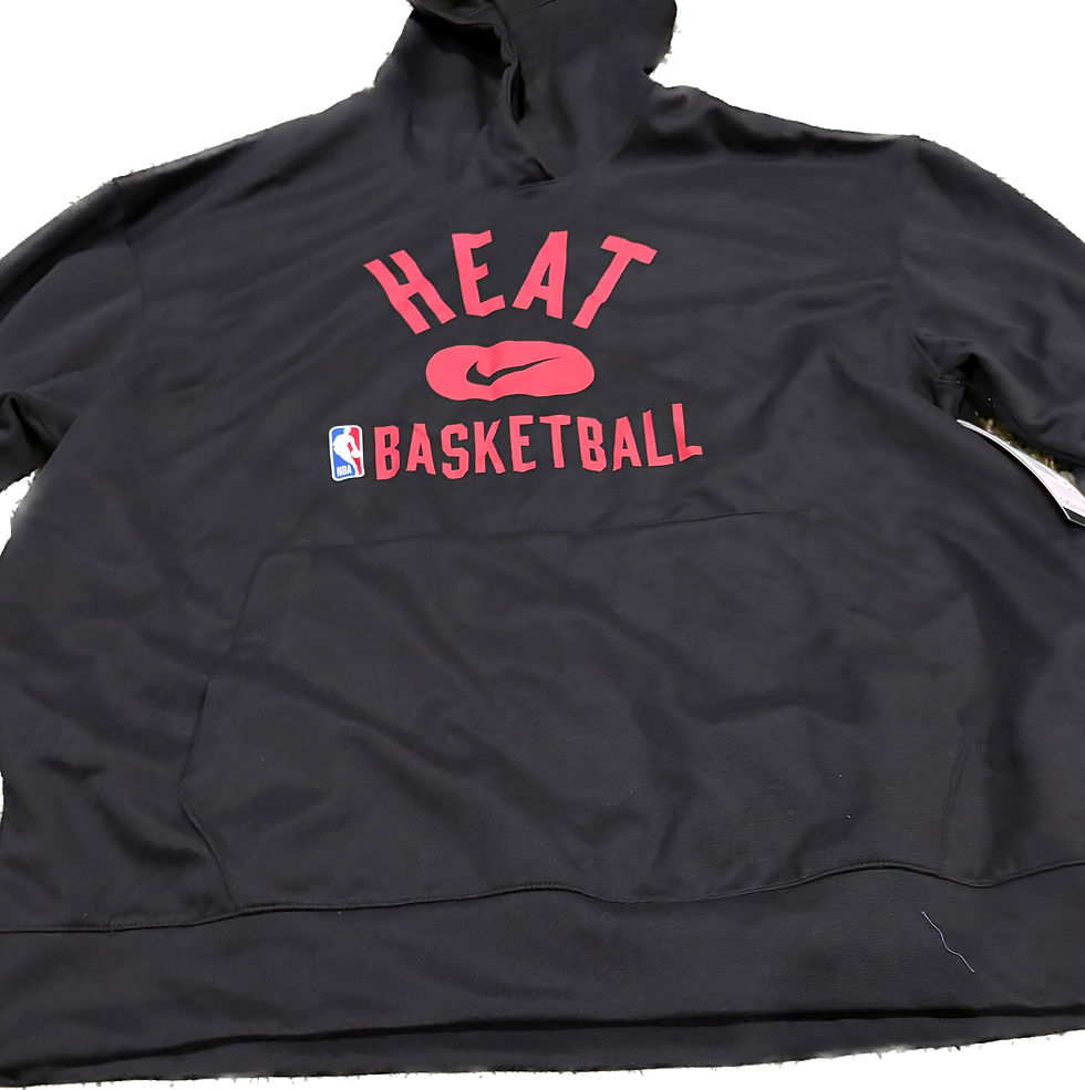 Thumbnail: Men's Miami Heat Black 2021-2022 Spotlight On Court Performance Practice Pu