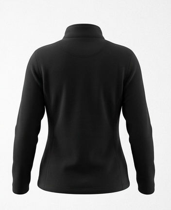 Thumbnail: Women's Washington Commanders Antigua Black Links 2 Golf Full-Zip Jacket